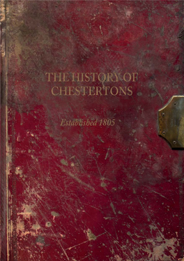 The History of Chestertons