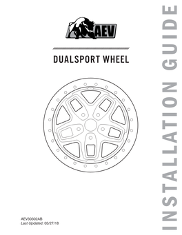 AEV Dualsport Wheel Installation Guide