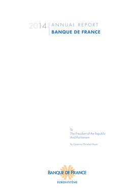 Banque De France's Annual Report