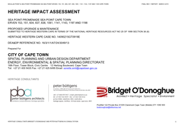 Heritage Impact Assessment