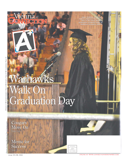Warhawks Walk on Graduation Day