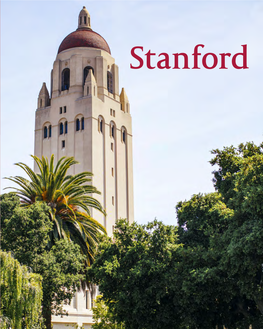 Stanford University Montag Hall N 355 Galvez Street F Stanford, California 94305-6106 O