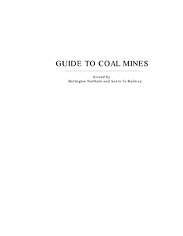 Guide to Coal Mines ______