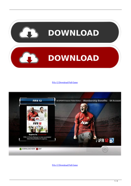 Fifa 12 Download Full Game
