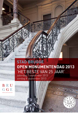 Open Monumentendag 2013 'Het Beste Van 25 Jaar'