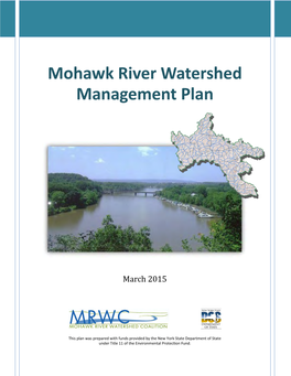 Mohawk River Watershed Management Plan