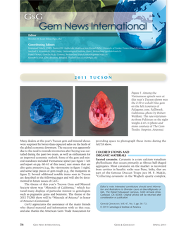 Spring 2011 Gems & Gemology Gem News International