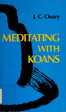 Meditating with Koans BOOKS by J