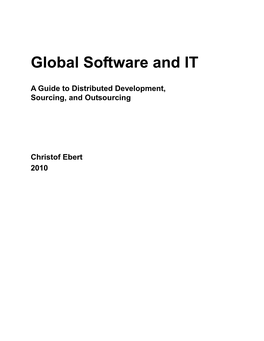 Global Software and IT