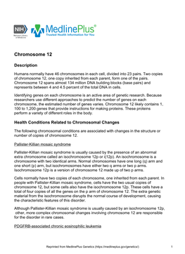 Chromosome 12
