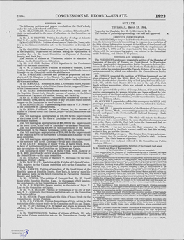 Congressional Record-Senate. 1823