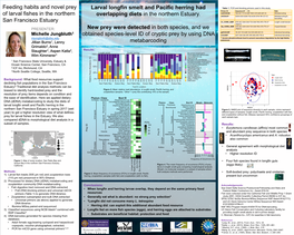 Feeding Habits and Novel Prey of Larval Fishes in the Northern San