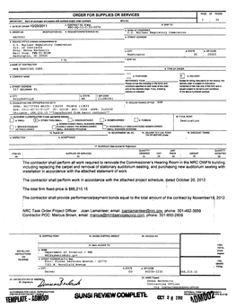 Task Order No. NRC-002 Under Delivery Order No. NRC-HQ-11-C