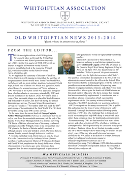 OW News 2013-14