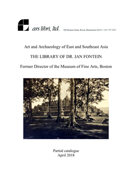 Art and Archaeology of East and Southeast Asia the LIBRARY OF