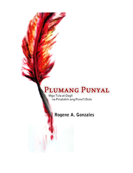 PLUMANG PUNYAL: Mga Tula at Dagli Na Pinatalim Ang Puno’T Dulo