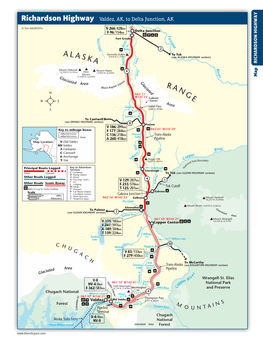 Richardson Highway Valdez, AK, to Delta Junction, AK