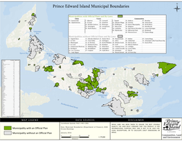 Municipalities with Official Plans and By-Laws