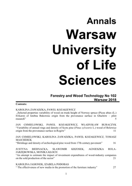 Warsaw University of Life Sciences