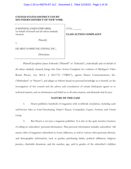 Good Housekeeping Mailing List Page 1 of 2 Case 1:15-Cv-09279-AT-JLC Document 1-1 Filed 11/24/15 Page 2 of 3