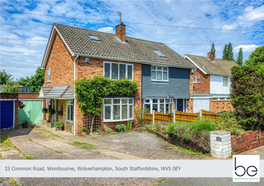 33 Common Road, Wombourne, Wolverhampton, South