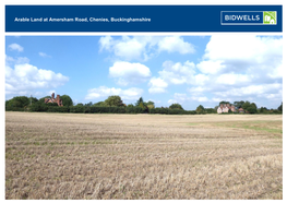 Arable Land at Amersham Road, Chenies, Buckinghamshire Arable Land at Amersham Road, Chenies, Near Chorleywood, Buckinghamshire WD3 6EB