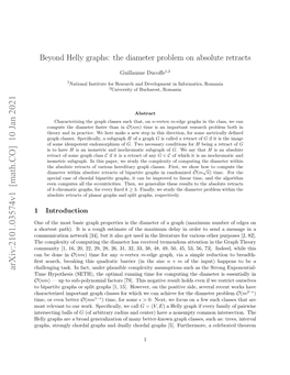 Beyond Helly Graphs: the Diameter Problem on Absolute Retracts