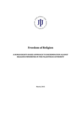 Freedom of Religion