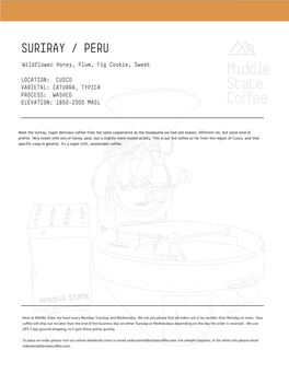 Suriray / Peru