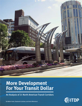 Development for Your Transit Dollar