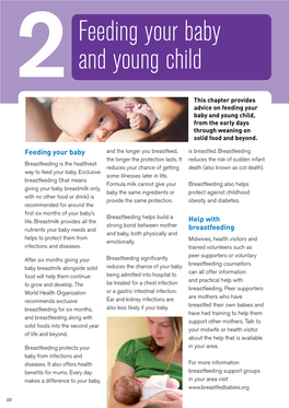 Feeding Your Baby and Young Child, from the Early Days Through Weaning on Solid Food and Beyond