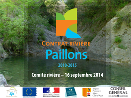 Comité Rivière – 16 Septembre 2014
