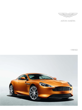 Astonmartin Virage Brochure G