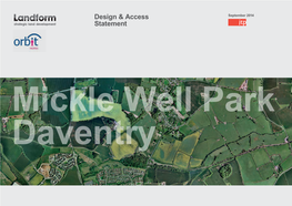 Development Proposal for Mickle Well Park, Daventry