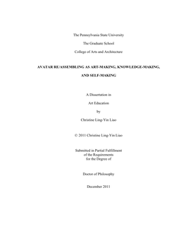 Christine Liao Dissertation