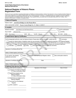 National Register of Historic Places Registration Form