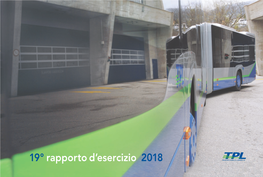 19° Rapporto D'esercizio 2018