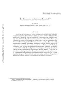 Arxiv:1412.2040V2 [Hep-Th] 17 Dec 2014