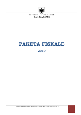 Paketa Fiskale 2019