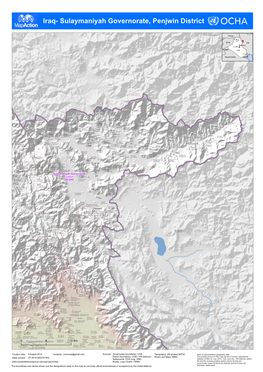 Sulaymaniyah Governorate, Penjwin District