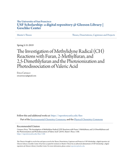 The Investigation of Methylidyne Radical (CH) Reactions with Furan