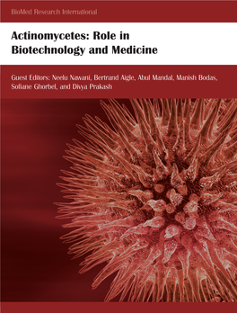 Actinomycetes: Role in Biotechnology and Medicine