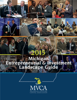 Michigan Entrepreneurial & Investment Landscape Guide