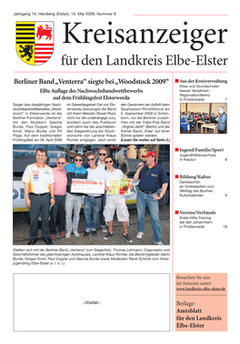 Kreisanzeiger Für Den Landkreis Elbe-Elster