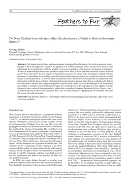 Feathers to Fur the Ecological Transformation of Aotearoa/New Zealand