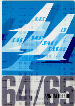 Scandinavian Airlines System Annual Report 1964-65