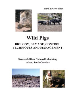 Wild Pigs Biology & Damage Management