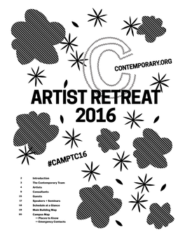 Artist Retreat 2016