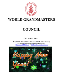 World Grandmasters Council