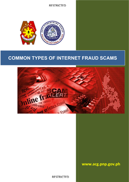 Common Types of Internet Fraud Scams